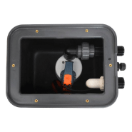 Kit Station de Relevage Pedrollo SAR 40L RXM1 - Complet 220V - Pompe 160 L/min avec Flotteur et Cuve PEHD_3
