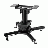 VALUE Support robuste pour projecteur, fixation sous plafond, jusqu'à 45 kg, noir_3
