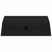 Vidaxl rampes de seuil de pont 3 pcs 49x40x8 cm caoutchouc 150977_3