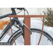 Appui vélos Lisbonne - faible encombrement - barrière main courante - largeur 505 mm_3