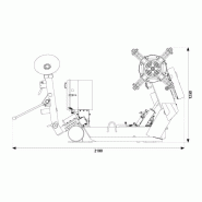 Démonte pneus poids-lourd 14
