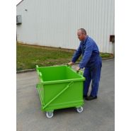 Fap-e - Benne à fond ouvrant éco - Charge admissible 1000 kg - Goubard SARL_3