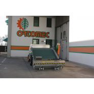 Récolteuse de légumes 8400 electro herbex - Ortomec SRL - largeur de tête 130 à 180 cm - électrique, automotrice et légère_3