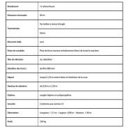 Outil professionnel pour secouer les arbres avec élingue caoutchoutée