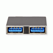 ROLINE Adaptateur USB 3.2 Gen 2, 2x USB Type C - 2x USB Type A,  M/F, argent_3