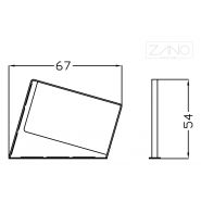 05.018 Arceau urbain Pract - Zano - en acier ou inox - hauteur 73 cm - design moderne et stable_3