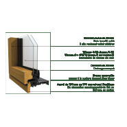 Fenêtre mixte bois/alu M3D - large choix de coloris extérieurs et 15 teintes laquées intérieures_3
