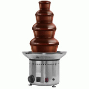 Fontaine à chocolat inox avec 4 étages - 60 cm | Qdm - SBCH4_3