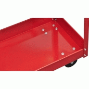 Vidaxl chariots à outils pour atelier 2 pcs 100 kg 2 étagères 140155_3