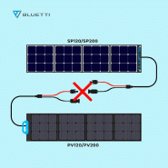 BLUETTI PV200 Panneau solaire | 200 W - 3 Panneaux Solaires PV200_3