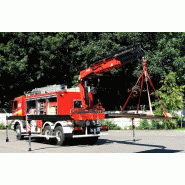 Grue auxiliaire Fassi F335A E-Dynamic - levage jusqu'à 31,7 tm - bras hydraulique jusqu'à 26,70 m avec jib_3