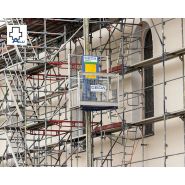 GEDA 300 Z avec éléments de mât légers en aluminium de 2 mètres