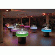 Buffet réfrigéré rond central mobile ARCOBALENO- SCAIOLA - SANS_3