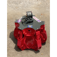 Grappin à ferraille Euromec - PE01 pour camion grue et mini pelle de 0.8 à 10 tonnes_3