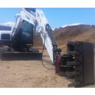 Roto-one rb120, système sans graissage pour pelles hydrauliques