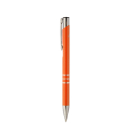 Stylo en aluminium recyclé - encre bleue - couleur orange - 7g_3