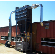 Dépoussiéreur à manches verticales ou à poches filtrantes horizontales - Separobois® M/ P_3