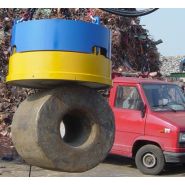 Electro-aimant pendulaire avec génératrice pour pelles 4 à 70 tonnes_4