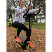 Vélo standard en acier galvanisé thermolaqué avec selle réglable - Gamme Fitness - CARDIO_3