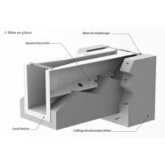 Aquaflow AQF300 - Canal venturi pour mesure de débit avec approche - Aqualabo - Débit 300 m3/h_3