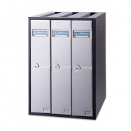 Boîtes aux lettres collectives Libro - Arregui - acier ou acier inoxydable - Serrure sécurité 1 EN13724_3