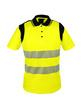 Polo haute visibilité jaune et bleu - 55% coton / 45% polyester - 170 g/m2 - Bandes rétro-réfléchissantes segmentées_3