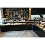 Vitrine réfrigérée avec groupe logé au R290