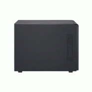 QNAP TR-004 Boîtier de disques de stockage Boîtier disque dur/SSD Noir 2.5/3.5