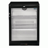 Arrière-bar une porte pivotante Série G noir 128L | Polar - GL011_3