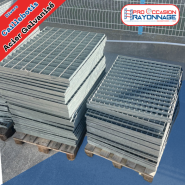 Caillebotis en acier galvanisé 1000mmx500mm - [Maille 70mmx50mm]_3