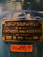 Reservoir inox 550 litres koehler bosshardt avec manchon - référence : c13329_3