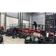 Rampe de chargement fixe avec niveleur électro-hydraulique - 8 tonnes - Occasion - Conforme CE_3