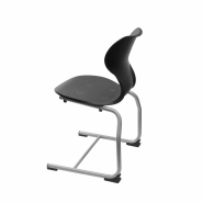 Chaise scolaire à Piètement Luge Recyclée - Coque en Polypropylène Recyclé - EWS.5_3