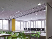 Système Flexio avec isolation acoustique de 38 à 46 dB