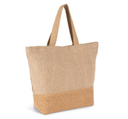 Sac en toile de jute souple et doux - Réf: KI0754 - Marque Kimood_3
