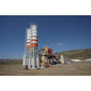 Machine de production de béton mobile économique et performante