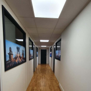 Cadre décoratif brise-vue sur mesure pour fenêtre - tissu lumineux et personnalisable_3