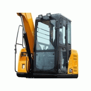Mini-pelle 5,78 t - SANY SY60 - 45 kW - cabine isolée et force d'excavation élevée_3