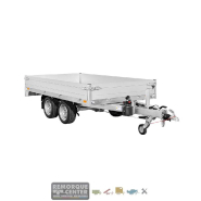 Remorque Benne SARIS - 306 x 184 cm - PTAC : 2700 kg - 2 Essieux - Freinée - K1 356 170 3500 2E_3