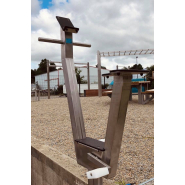 Station vélo en acier inoxydable - Référence SVX - Travail cardio-vasculaire - Norme NF EN 16630:2015_3