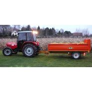 Gv 40 br benne agricole à ridelles démontables - devès - charge 4 t_3