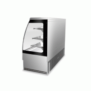 Vitrine réfrigérée semi-verticale LUNA EUROVITRINE - 4 dimensions disponibles, froid positif ventilé, 1m20 à 2m40, inox, italien_3