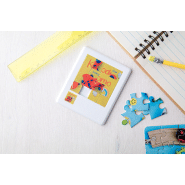 Taquin en plastique blanc - léger 24g - couleur blanche_3