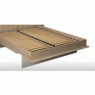 Armoire lit escamotable Mykonos - Pin/Gris Graphite - Couchage 140x200 cm - Ouverture assistée et design bi-ton_3