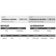 AT-1105 50 Hz triphasé groupe électrogène en container - Inmesol - 1.108 kVA LTP - moteur MTU et alternateur Stamford_3