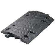 Ralentisseur de vitesse 50 mm pour voie privée - Tire-fond OFFERT - Supporte jusqu'à 20 tonnes - Caoutchouc et PVC_3