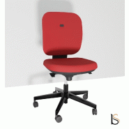 Siège de bureau Alaia moyen dossier - Sokoa - Rouge, Synchrone, Classique_3