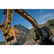 518-9336 godet d'excavation à usage très intensif - caterpillar finance france - 1 650 mm (65 in) - capacité 2.77 m³_3