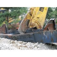 Pince de démolition pour ferraille et acier