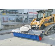 Balayeuse orientable Cangini - nettoyage gravier, terre et neige - nivellement ±10° - 5 modèles disponibles_3